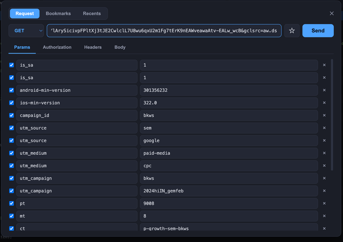 Explore APIs in-app